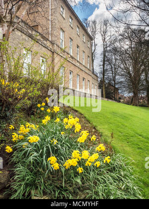 Knaresborough Haus im Frühjahr Knaresborough North Yorkshire England Stockfoto