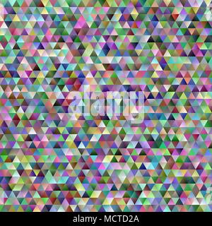 Geometrische abstrakte regelmäßige Dreieck Mosaik Hintergrund Stock Vektor