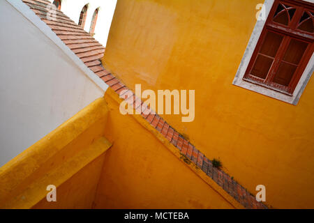 SINTRA, PORTUGAL - 31. Oktober 2017. National Palast von Sintra, Lisboa District, Portugal. Stockfoto