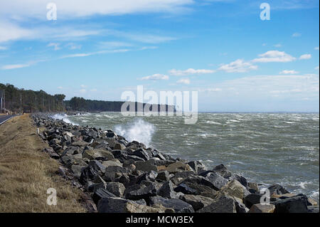 Southern Maryland Küste Stockfoto