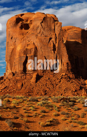 Felsformation in Monument Valley Stockfoto