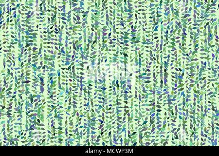 Abstrakte geometrische Blätter Muster, Bunt- & Künstlerische für Grafik Design, Katalog, Textil oder Textur Druck & Hintergrund. Stil der Mosaik Stock Vektor
