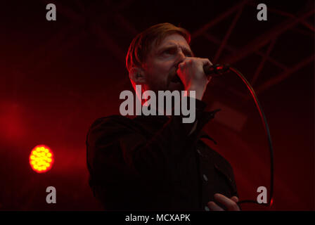 Die Kaiser Chiefs rock Bristol, UK, Sommer 2015 Stockfoto