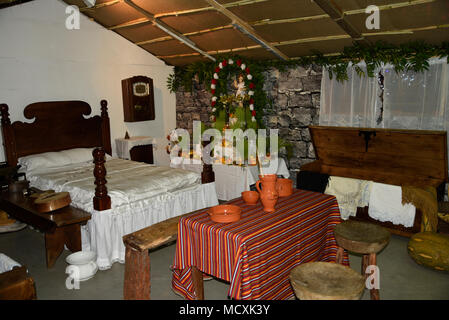 Der Nonne Tal in den Bergen oberhalb von Funchal auf der Insel Madeira im Atlantischen Ozean Stockfoto