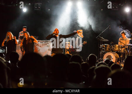 Die Schweizer Reggae und ragas Sänger Dodo live in der schüür Luzern, Schweiz Stockfoto