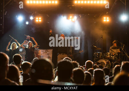 Die Schweizer Reggae und ragas Sänger Dodo live in der schüür Luzern, Schweiz Stockfoto