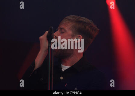 Die Kaiser Chiefs rock Bristol, UK, Sommer 2015 Stockfoto