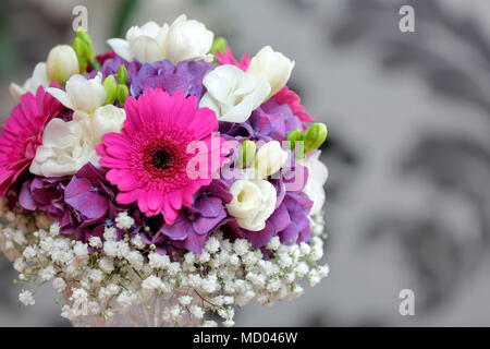 Wedding Bouquet von rosa Blüten Stockfoto