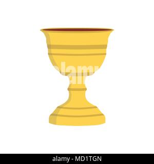 Chalice flache Design Symbol. Stock Vektor