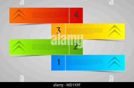 Abstrakte Banner, Tags, Etiketten Stock Vektor