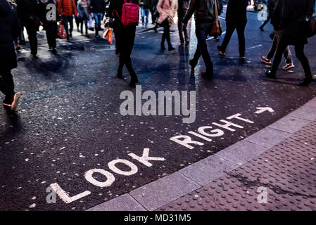 Picadilly Circus, London, Vereinigtes Königreich Stockfoto