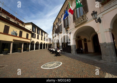 Abbiategrasso, Lombardei, Italien, Schloss Visconti Stockfoto