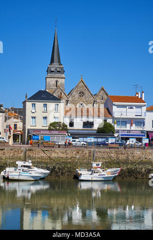 Frankreich, Vendée, Saint-Gilles-Croix-de-Vie Stockfoto