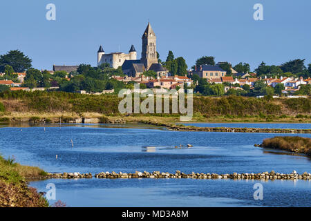 Frankreich, Vendée, Noirmoutier, Noirmoutier-en-l'Ile Stockfoto