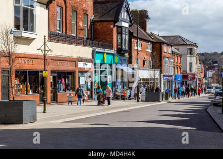 Lauch Stadtzentrum Einkaufszentrum in der Grafschaft Staffordshire, England, UK, gb Stockfoto