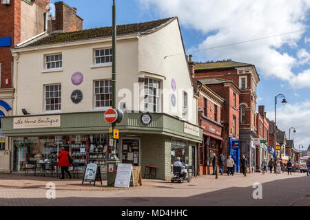Lauch Stadtzentrum Einkaufszentrum in der Grafschaft Staffordshire, England, UK, gb Stockfoto