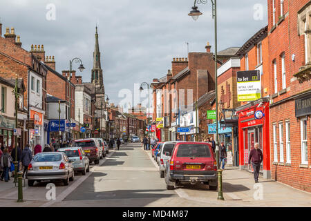 Lauch Stadtzentrum Einkaufszentrum in der Grafschaft Staffordshire, England, UK, gb Stockfoto