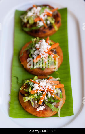 Oyster sopes Restaurant El Delfin, San Blas, Riviera Nayarit, Mexiko Stockfoto