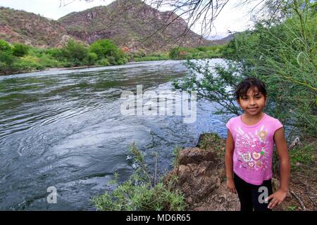 Rio Yaqui, in der Gemeinde von Soyopa., Sonora, Mexiko. ** © Foto: © LuisGutierrez/NortePhoto.com Rio Yaqui localizado en el municio de Sonora Mexiko. © Foto: © LuisGutierrez/NortePhoto.com Stockfoto