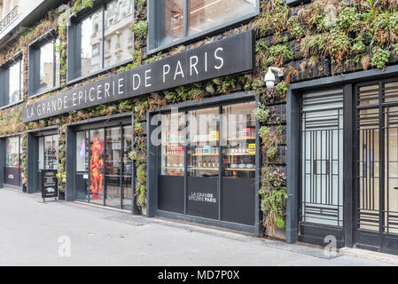 Frankreich, Paris, 31. März 2018: La Grande epiceries de Paris Rive Gauche 16 eme Stockfoto