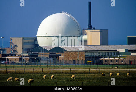 Dounreay Kernkraftwerke, Caithness, Schottland, UK, GB. Stockfoto