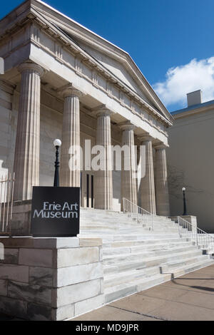 Erie Art Museum in Erie, Pennsylvania, USA Stockfoto