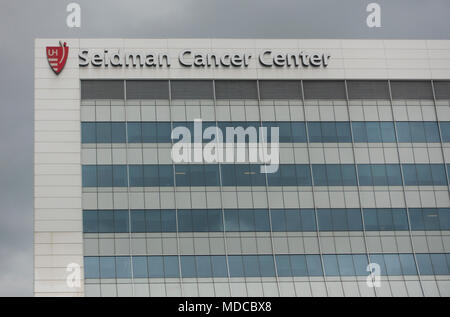 Seidman Cancer Center Universitätskliniken Cleveland, Ohio Stockfoto