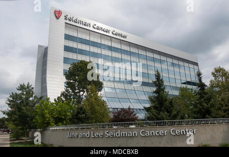 Seidman Cancer Center Universitätskliniken Cleveland, Ohio Stockfoto