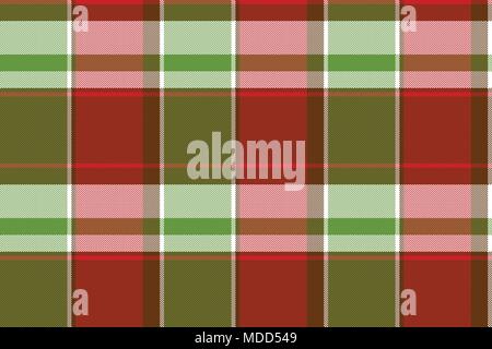 Abstrakte asimetrical plaid Pixel nahtlose Muster. Vector Illustration. Stock Vektor
