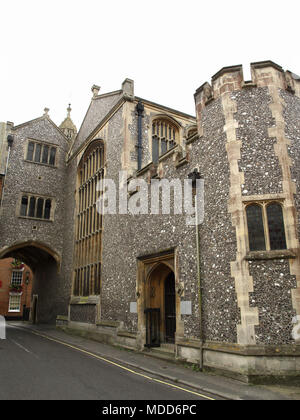 Abtei Vereinigte Reformierte Kirche in Romsey, Hampshire, Ger; Land, Großbritannien Stockfoto