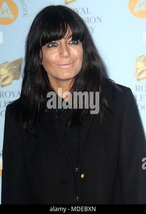 Mar 20, 2018 - Claudia Winkleman Teilnahme an RTS-Programm Awards 2018, Grosvenor House Hotel in London, England, Großbritannien Stockfoto