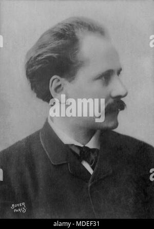 Portrait von Jules Massenet (1842-1912), französischer Komponist - Fotografie von Jacques Boyer Stockfoto