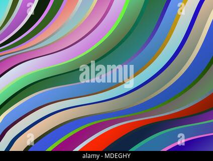 Hintergrund in einem farbenfrohen Design mit abstrakten Thema. Vector Illustration. Stock Vektor