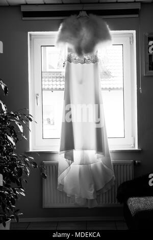 Elegante Hochzeit Dekor/Detailaufnahmen Stockfoto
