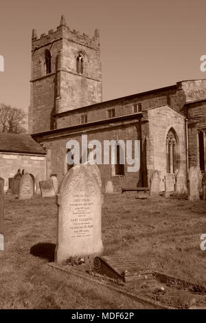 St. Winifred ist Kirche, Barrow-auf-Trent Stockfoto