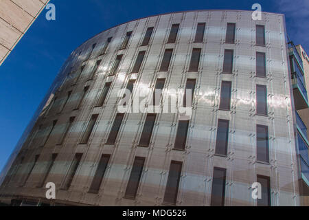 Bar Code, Oslo, Arkitektur, moderne Arkitektur, Glas, Metall, betonf, Tre, Stockfoto