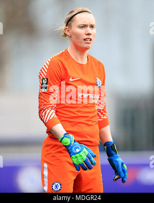 Chelsea Damen Torwart Hedvig Lindahl Stockfoto