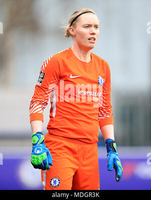 Chelsea Damen Torwart Hedvig Lindahl Stockfoto