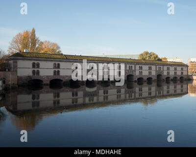 Barrage Vauban, Straßburg Stockfoto