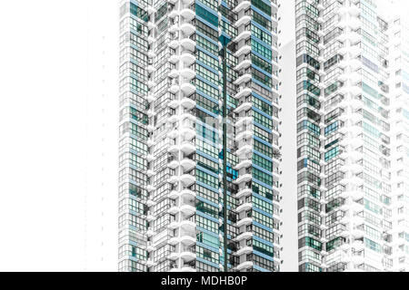 Moderne Wolkenkratzer Außen-abstrakten Immobilien Konzept Stockfoto