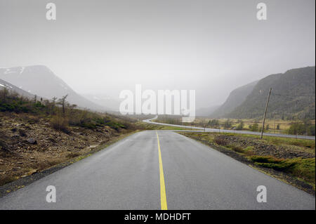 Auf der Straße der Gros Morne National Park Stockfoto