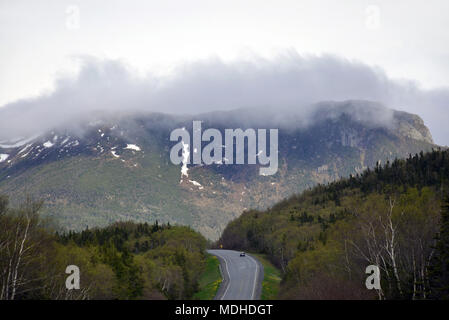 Auf der Straße der Gros Morne National Park Stockfoto