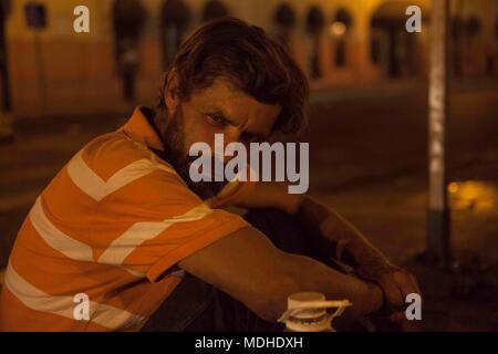 Habitantes de Colonia los Arroyos. Colonias pobres y familias de escasos Recursos" de Hermosillo Sonora. Margarita Pacheco Muñoz de 58 años en Compa Stockfoto