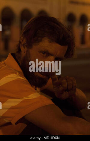 Habitantes de Colonia los Arroyos. Colonias pobres y familias de escasos Recursos" de Hermosillo Sonora. Margarita Pacheco Muñoz de 58 años en Compa Stockfoto