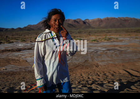 Seri ist der Name einer ethnischen Gruppe, die das Leben im mexikanischen Bundesstaat Sonora. Das Wort für diese Stadt ist von unbekannter Herkunft, aber seine Mitglieder thems Stockfoto