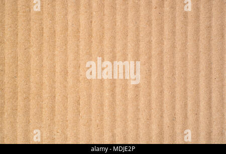 Corrugated Cardboard Textur Stockfoto