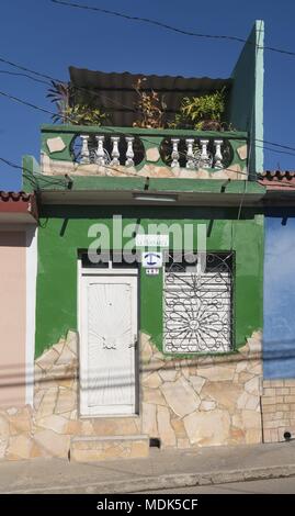 Trinidad, Kuba. 28 Nov, 2017. Für Touristen, auch die kleinsten Häuser, Casas Particulares (Apartments) sind vorhanden. (26. November 2017) | Verwendung der weltweiten Kredit: dpa/Alamy leben Nachrichten Stockfoto