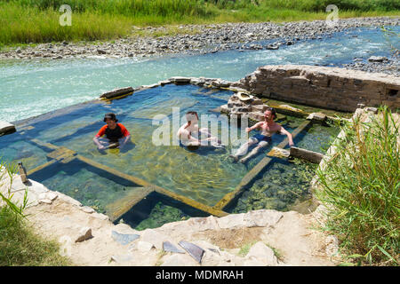 Texas, Big Bend National Park, Hot Springs aka Boquillas Hot Springs Stockfoto