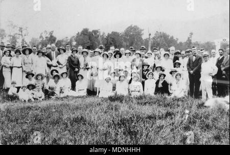 Eröffnung des Tully Golf Club 1932 Stockfoto