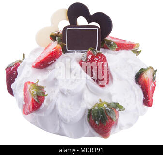 Kuchen. Strawberry Ice Cream Cake Stockfoto
